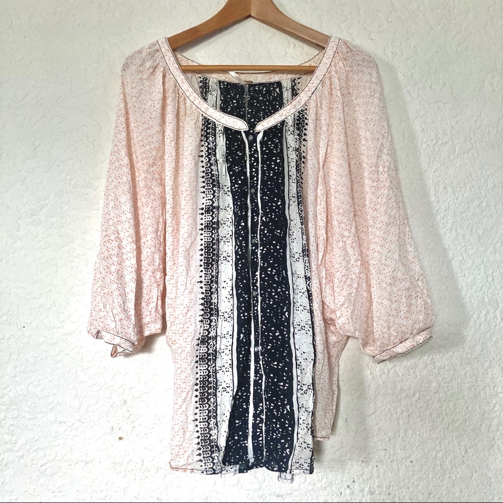 Women’s Free People peasant top